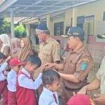 Sambutan Perdana Kepala Sekolah Baru SDN 1 Kalijati Dirangkai Halal Bihalal Sederhana