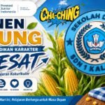 PANEN JAGUNG SEBAGAI IMPLIKASI PENDIDIKAN KARAKTER MELESATDALAM PEMBELAJARAN KOKURIKULER SDN 1 KALIJATI